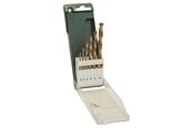 Bormaskin & Bits - Bosch 6-delers metallbor-sett HSS-TiN, DIN 338 2,0; 3,0; 4,0; 5,0; 6,0; 8,0 mm - 2609255113