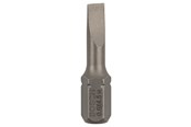 Bormaskin & Bits - Bosch Skrutrekkerbits, ekstra hard S 0,6x4,5, 25 mm - 2607001459