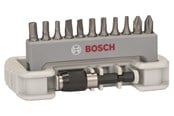 Bormaskin & Bits - Bosch 11-delers skrutrekkerbits-sett inklusive bitsholder PH2; PZ2; T10; T15; T20; T25; S0,6x4,5; S0,8x5,5; HEX3; HEX4; HEX5; 25 mm - 2608522131