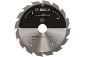 Sirkelsag - Bosch Standard for Wood-sirkelsagblad for batteridrevne sager 190x1,6/1,1x30 T16 - 2608837706