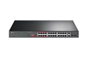 Switch/splitter - TP-Link TL-SL1226P 24-Port 10/100Mbps + 2-Port Gigabit Unmanaged PoE+ Switch - TL-SL1226P