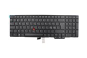 Tastatur - Lenovo - notebook replacement keyboard - with Trackpoint - Nordic - Bærbart tastatur - til utskifting - Nordisk - Svart - 01AX691