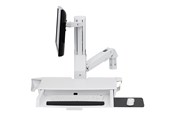 Skjermholder - Ergotron StyleView Combo Arm with Worksurface & Pan - 45-583-216