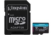 Minnekort - Kingston Canvas Go! Plus microSD/SD - 170MB/s - 64GB - SDCG3/64GB