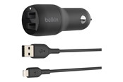 Mobil - Adaptere og ladere - Belkin BOOST CHARGE Dual Charger - CCD001bt1MBK