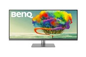 Skjerm - 34" BenQ DesignVue PD3420Q - 3440x1440 - IPS - 65W Thunderbolt 3 / USB-C - KVM Switch - 9H.LJHLB.QBE