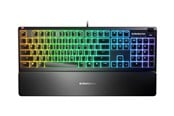 Tastatur - SteelSeries Apex 3 - 100% - Gamingtastatur - Nordisk - Svart - 64803