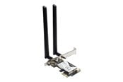 Nettverksadapter - Inter-Tech DMG-35 WiFi 6 + BT 5.0 PCIe Adapter - 88888149