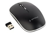 Mus - Gembird MUSW-4B-01 - mouse - 2.4 GHz - black - Mus - Optisk - 4 - Svart - MUSW-4B-01