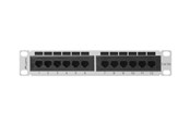 Tilbehør - Lanberg PPU5-9012-S - patch panel - 1U - 10" - PPU5-9012-S