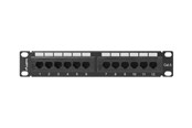 Tilbehør - Lanberg PPU6-9012-B - patch panel - 1U - 10" - PPU6-9012-B