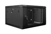 Rackskap - Lanberg WF01-6606-10B - 6U Wall Mount Rack Cabinet - WF01-6606-10B