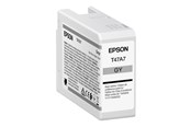 Printertilbehør blekk/toner - Epson Singlepack Gray T47A7 UltraChrome Pro 10 ink - Blekkpatron Grey - C13T47A700