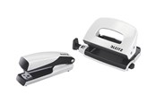 Hullemaskin & Stiftemaskin - Leitz Stift- & Hullesett Mini  WOW Hvit - 55612001