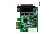 Nettverksadapter - StarTech.com 4 Port PCI Express RS232 Serial Adapter Card - 16950 UART - serial adapter - PEX4S953LP