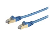 Nettverkskabel - 7m CAT6a Ethernet Cable - Blue RJ45 Shielded Cable Snagless - patch cable - 7 m - blue - 6ASPAT7MBL