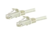 Nettverkskabel - 7.5 m CAT6 Cable - White Patch Cord - Snagless - ETL Verified - patch cable - 7.5 m - white - N6PATC750CMWH