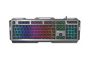 Tastatur - Natec Genesis Rhod 420 RGB - Tastatur - Amerikansk Engelsk - Svart - NKG-1234