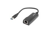 Nettverksadapter - Lanberg NC-1000-01 USB 3.0 RJ45 1G Ethernet Adapter - NC-1000-01