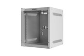 Rackskap - Lanberg WF10-2306-10S - 6U Wall-Mount Rack Cabinet (with Glass Door) - WF10-2306-10S