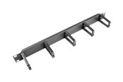 Rackskap - Lanberg AK-1202-B - 1U - Cable Management Panel - AK-1202-B