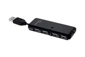 USB-hub - iBOX IUHT008C - hub - 4 ports USB-hub - 4 porter - Svart - IUHT008C