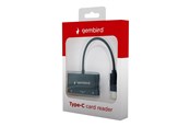 Flashminneadapter - Gembird card reader - USB-C 3.1 Gen 1 - UHB-CR3-02