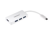 USB-hub - TRENDnet TUC-H4E - hub - 4 ports USB-hub - 4 porter - Hvit - TUC-H4E