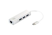 USB-hub - LevelOne USB-0504 - hub - 3 ports USB-hub - 3 porter - Hvit - USB-0504