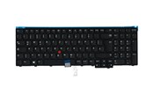 Tastatur - Lenovo Lite-On - Bærbart tastatur - til utskifting - Tysk - Svart - 01AX663