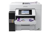 Skriver - Epson EcoTank ET-5880 All in One Blekkskriver Multifunksjon med faks - Farge - Blekk - C11CJ28401