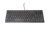 Tastatur - ASSMANN US Tastatur für TFT-Konsolen - Tastatur - Amerikansk Engelsk - Svart - DS-72000US