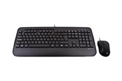 Tastatur - V7 CKU300ES - keyboard and mouse set - Spain - black - Tastatur & Mussett - Spansk - Svart - CKU300ES