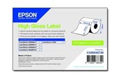 Papir, Fotopapir & Etiketter - Epson High Gloss Label - Die-Cut: 105mm x 210mm 273 labels - C33S045730