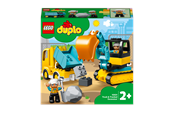 LEGO® - LEGO DUPLO 10931 Lastebil og beltegravemaskin - 10931