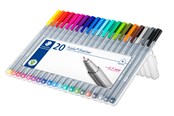 Skrive- & Tegneverktøy - Staedtler Fineliner triplus 20 pcs box - 334 SB20