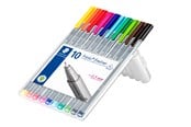 Skrive- & Tegneverktøy - Staedtler Fineliner triplus 10 pcs box - 334 SB10