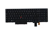 Tastatur - Lenovo Chicony - Bærbart tastatur - til utskifting - Fransk - Svart - 01HX230