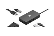 Dokkingstasjon - Microsoft Surface USB-C Travel Hub - docking station - VGA HDMI - 1E4-00004