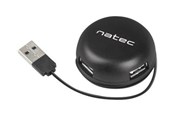 USB-hub - Natec Bumblebee - hub - 4 ports USB-hub - 4 porter - Svart - NHU-1330