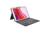 Tastatur - Logitech Combo Touch for iPad 10.2" 7/8/9th Gen - ND - Tastatur & Foliosett - Nordisk - Grå - 920-009628