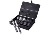 Servering & Servise - Gense Old Farmer Black steak/grill cutlery 8 pcs - 20150