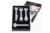 Servering & Servise - Gense Animal Friends childrens cutlery 4 pcs - 7319011067616