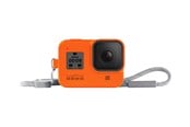 Kameravesker - GoPro Sleeve + Lanyard Hyper Orange HERO8 Black - AJSST-004