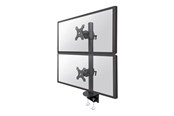 Veggmontering, AV-braketter & AV-møbler - Neomounts by NewStar FPMA-D960DVBLACKPLUS - desk mount 30 kg 49" From 75 x 75 mm - FPMA-D960DVBLACKPLUS