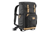 Kameravesker - mantona Luis Photo Backpack Black Retro - 21344