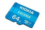 Minnekort - Kioxia EXERCIA MicroSD/SD - 100MB/s - 64GB - LMEX1L064GG2