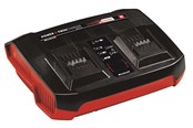 Batterier & Ladere - Einhell Power-X-Twincharger 3 A, Lader - 4512069