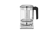 Vannkoker - WMF Vannkoker KitchenMinis kettle vario glass 1.0 l. - Sølv - 1900 W - 0413180012