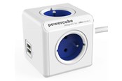 Strømkabel (ekstern) - PowerCube Extended USB 1.5 meter (Type E) - Blue - 2402BL/FREUPC